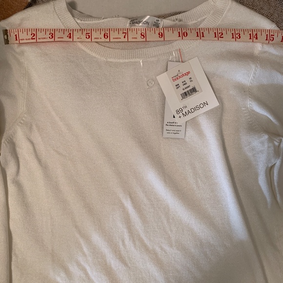 NWT 89th + Madison Sweater and Scarf Combo-Size S - Picture 10 of 12
